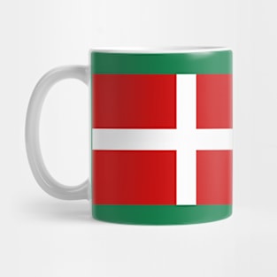 Esbjerg Denmark in Danish Flag Mug